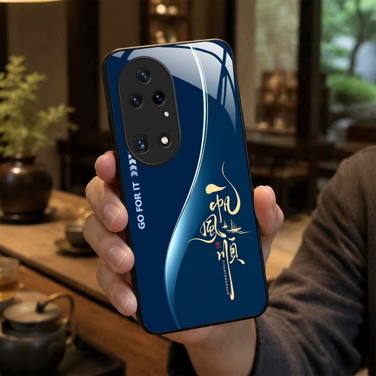 【华为 P50专用】A10069奢华冰透玻璃手机壳,券后价只要38元