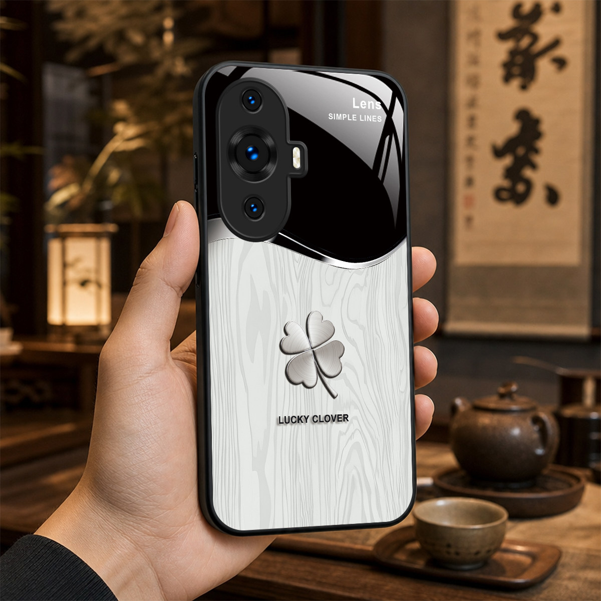 【华为智选Hi nova 11专用】A10048奢华冰透玻璃手机壳,券后价只要38元