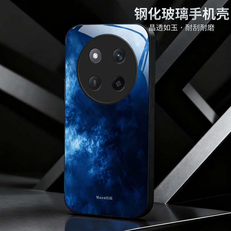 【荣耀X60Pro专用】奢华冰透玻璃手机壳，今日领取60元优惠券，下单只要38元