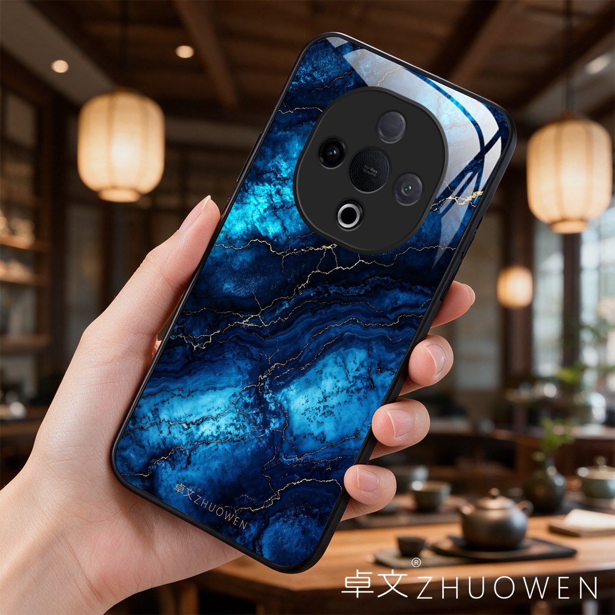 【vivo Y300专用】A11699卓文ZHUOWEN品牌 只做高端奢华冰透玻璃手机壳,券后价只要38元