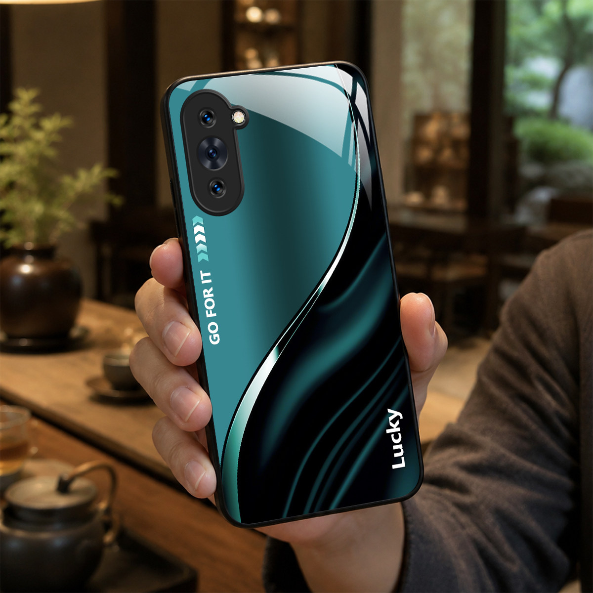 【华为 nova 10专用】A10036奢华冰透玻璃手机壳，券后价只要38元