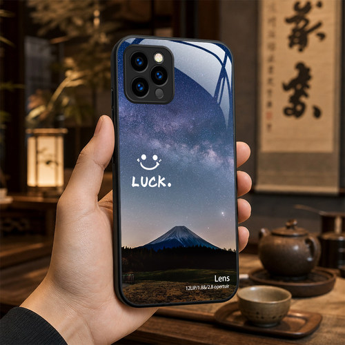 【iPhone 13 Pro Max专用】A10067奢华冰透玻璃手机壳，券后价只要38元