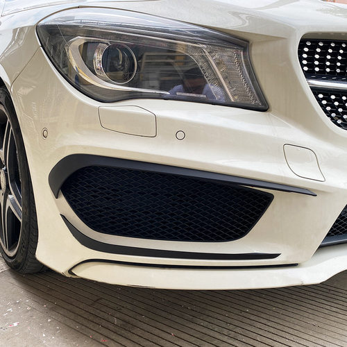 适用奔驰CLA级C117 CLA200 260 CLA45 AMG 2013-2015前杠风刀改装