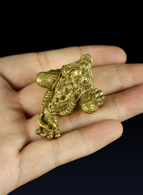 动物龙龟金蟾青蛙蚂蚁趣味手把件