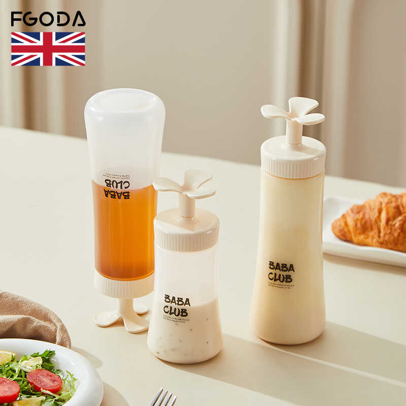 FGODA厨房塑料挤压式酱料瓶图片