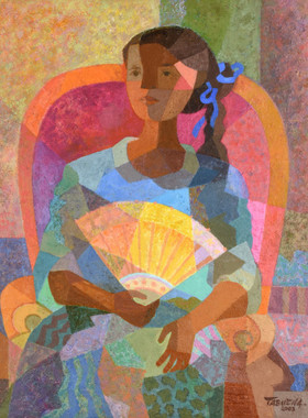 M684【菲律宾】罗密欧·塔布埃纳（Romeo Tabuena）绘画网传图库