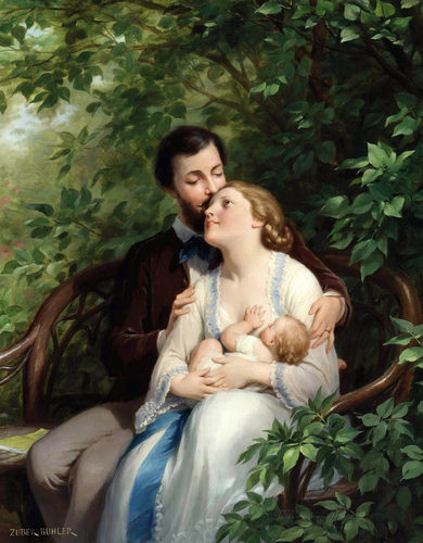 E551【瑞士】弗里茨·朱伯·布勒（Fritz Zuber-Buhler）绘画图库