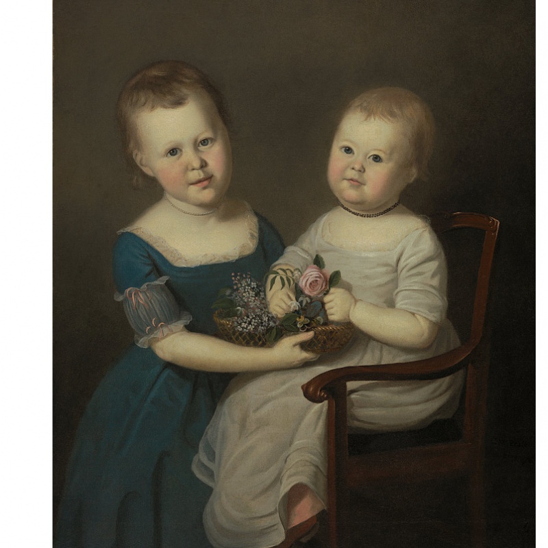 T867【美国】威尔逊·佩勒Charles Willson Peale人物油画图库
