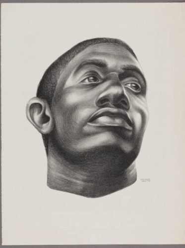 M590【美国】查尔斯·威尔伯特（Charles  White）绘画网传图库