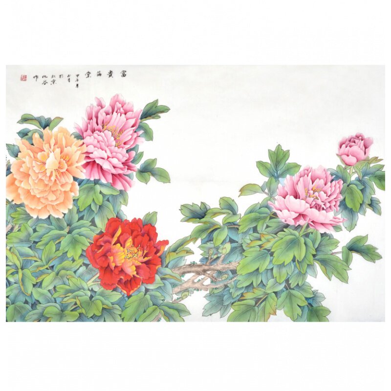 YC770【中国】仇谷工笔国画设计素材/源文件