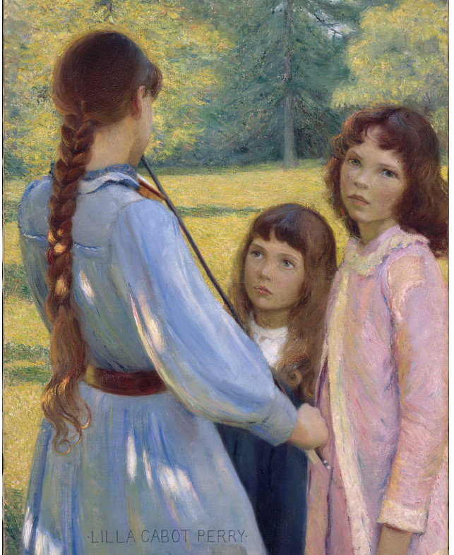 K972【美国】里拉·卡波特·佩利（Lilla Cabot Perry）油画图库