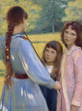 K972【美国】里拉·卡波特·佩利（Lilla Cabot Perry）油画图库