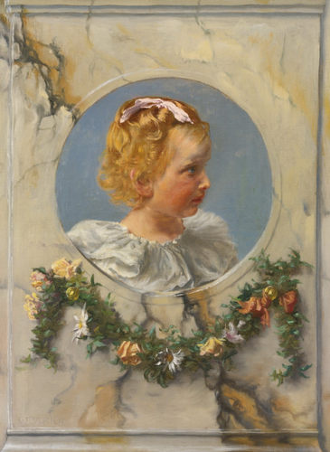 K944【美国】·乌尔里克Charles Frederic Ulrich人物油画图库