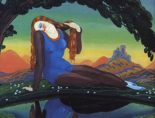 YC636【美国】罗克韦尔肯特Rockwell Kent版画油画图片素材图库