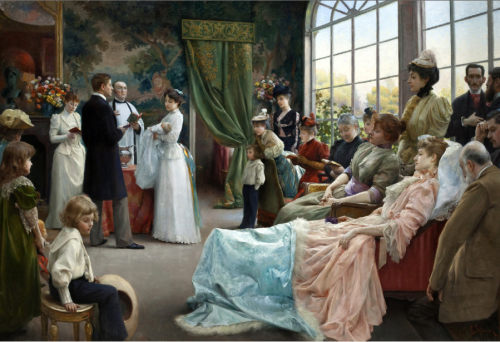 K980【美国】朱利叶斯Julius Leblanc Stewart绘画油画电子版图库