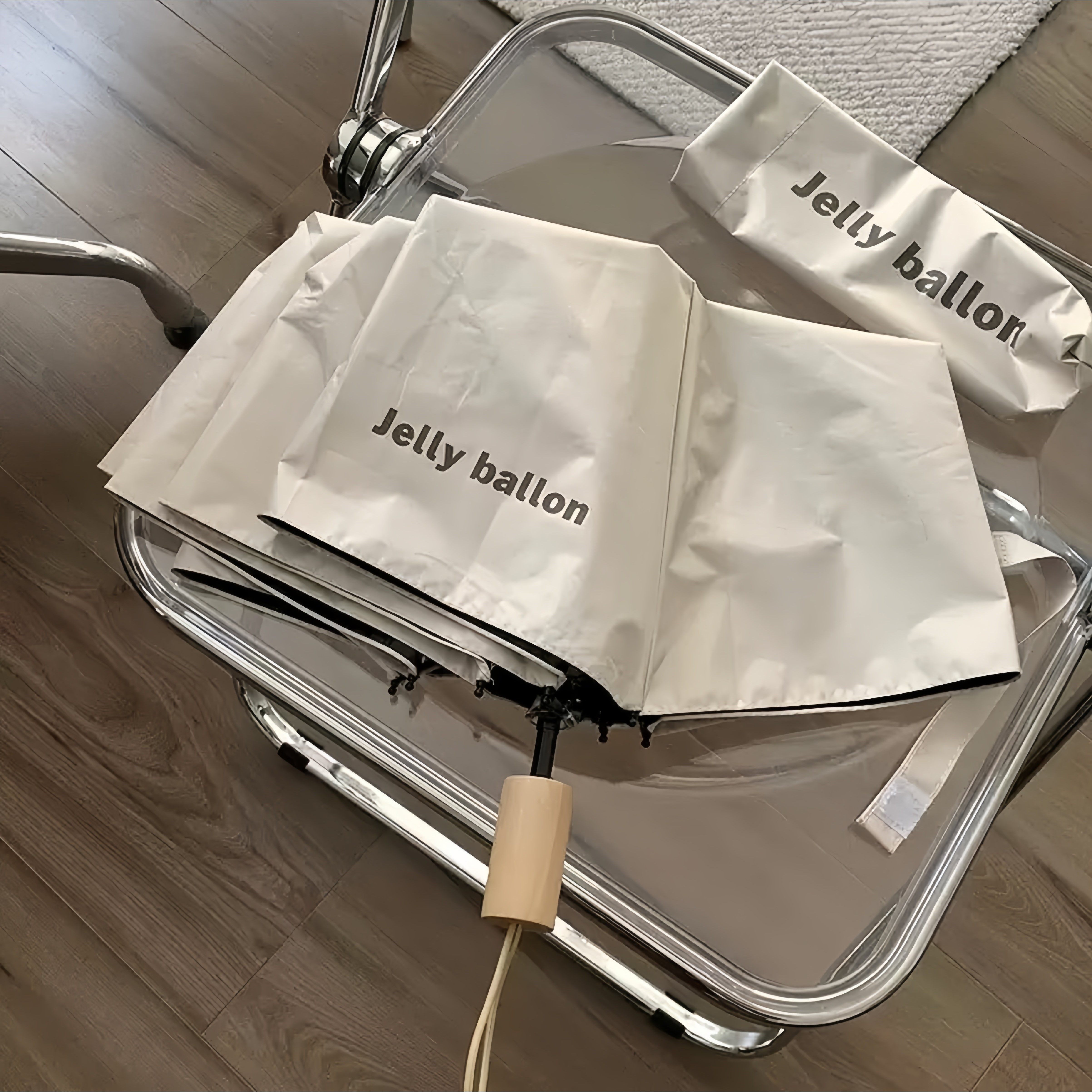 高颜值纯色全自动雨伞女晴雨两用美式黑胶防晒防紫外线太阳伞