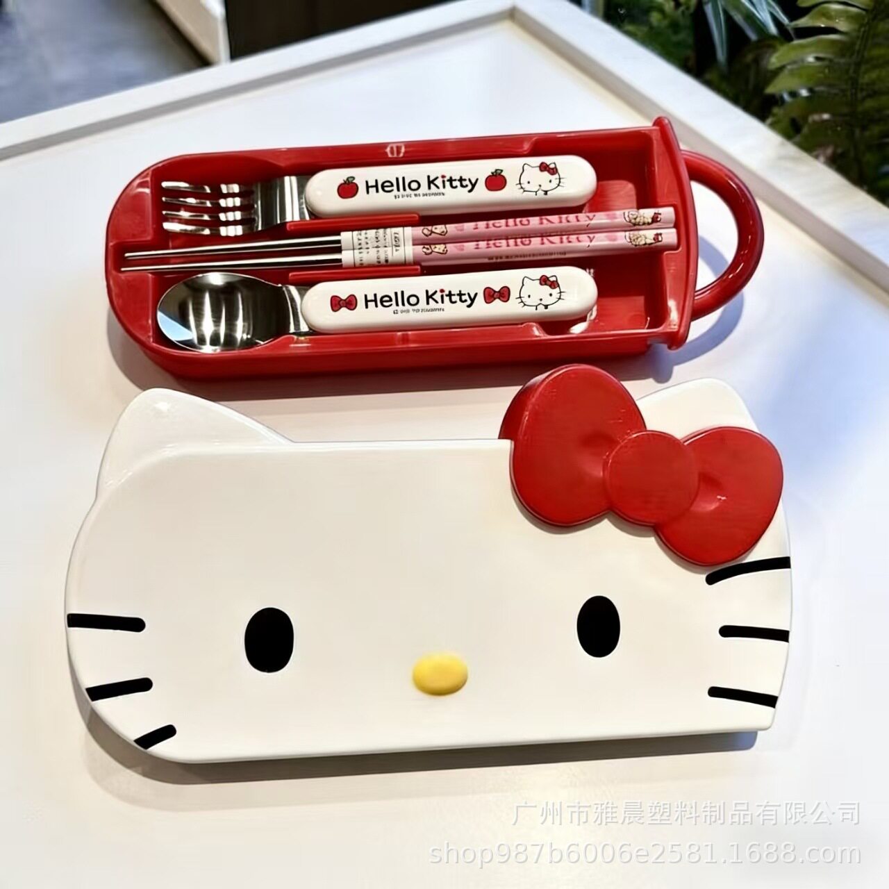 儿童便携餐具套装不锈钢