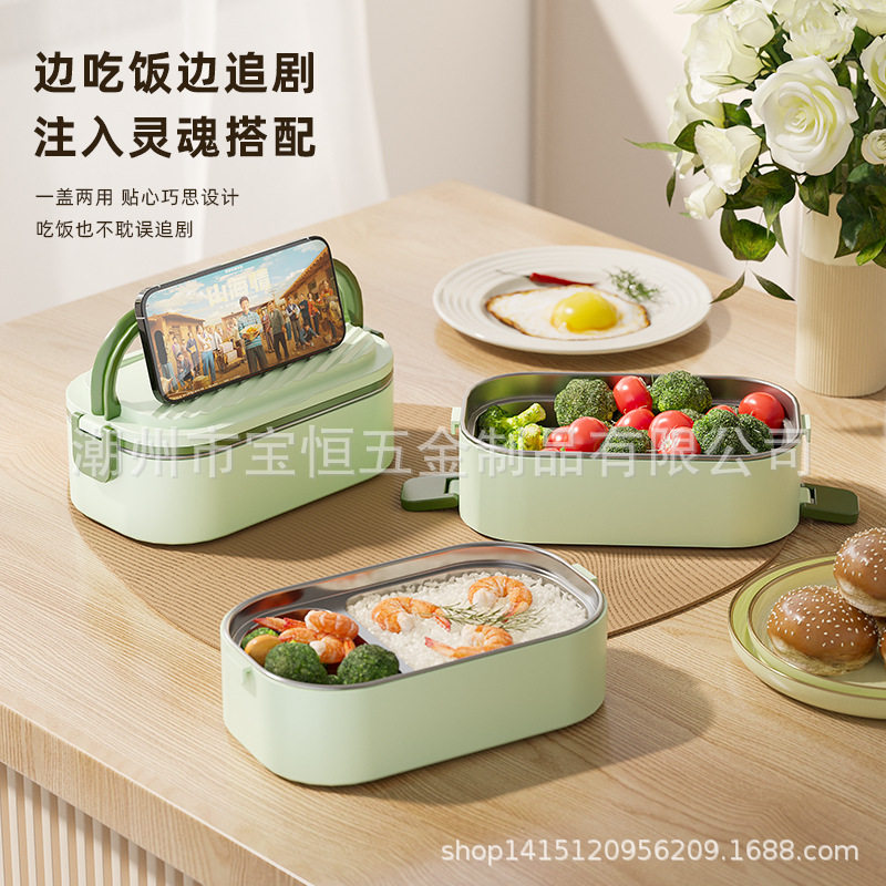 保温饭盒不锈钢微波炉加
