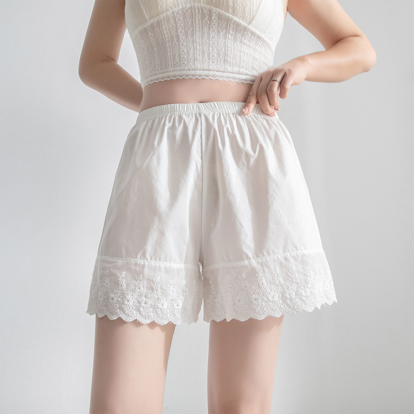 26夏季纯棉蕾丝花边汉服