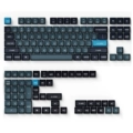Ksa Two-Color Pbt Keycap Set of 134 Pieces - Dark Gray + Gray Blue