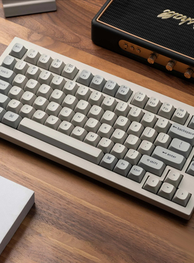 Keychron Q1V2客制化复古有线机械键盘87键Gasket旋钮QMK改键VIA
