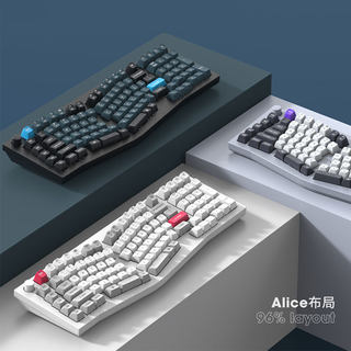 Keychron Q13Pro双模蓝牙无线机械键盘客制化Alice数字键热插拔铝