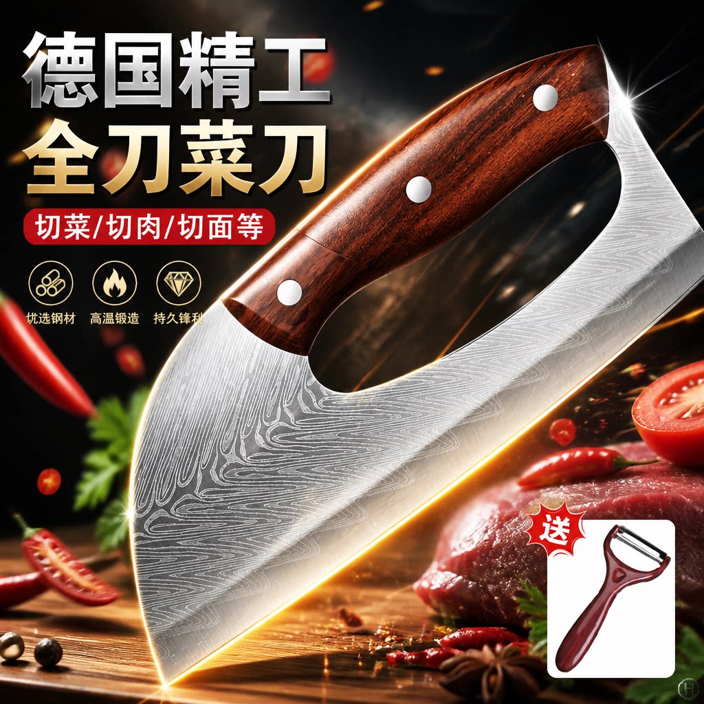 德国省力菜刀家用切片刀