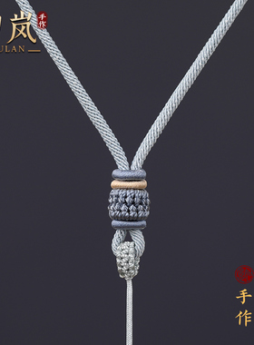 吊坠挂绳手工金刚结翡翠项链绳子挂件配绳耐磨挂脖男女原创挂坠绳