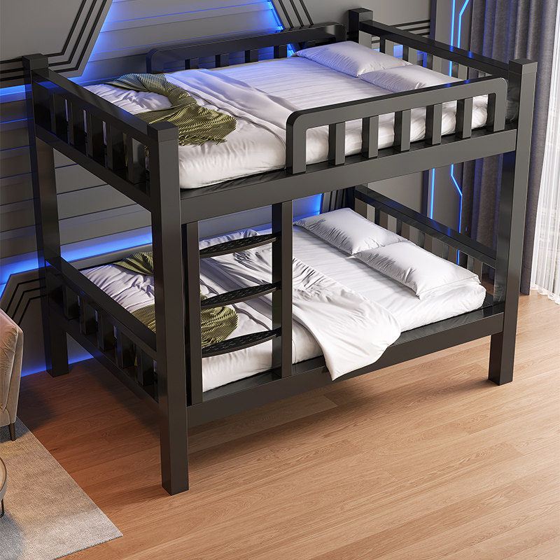 铁艺子母床铁架床加厚高低儿童小户型高架床上下床上下铺双层铁床,住宅家具,高低/子母床,淘宝优惠券,粉丝福利购,淘宝优惠卷