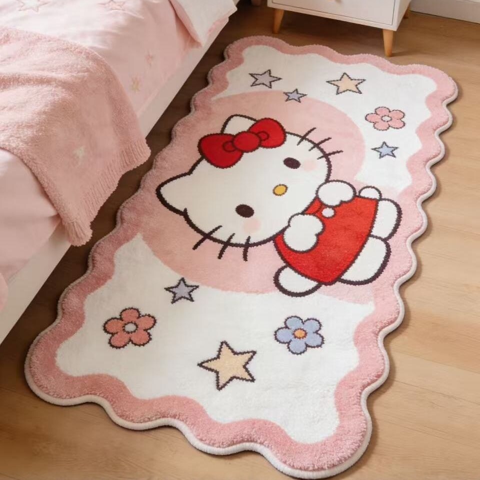HelloKitty加厚防滑卧室地毯