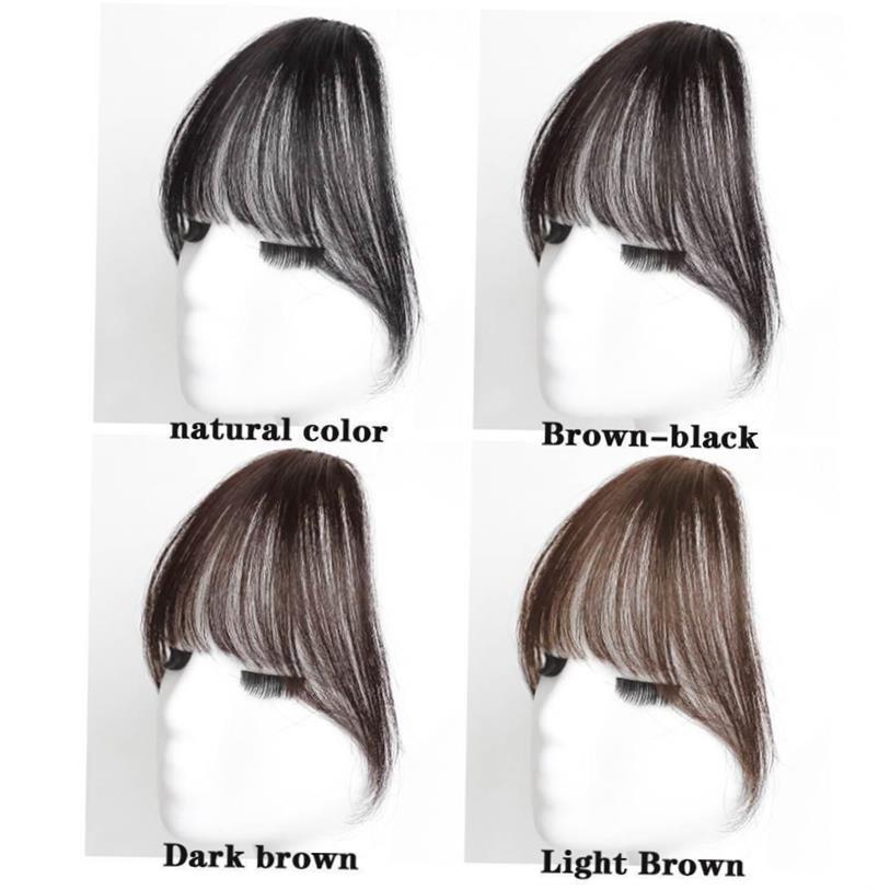 2023hotBlack brown French bangs clip-on bangs hair accessori