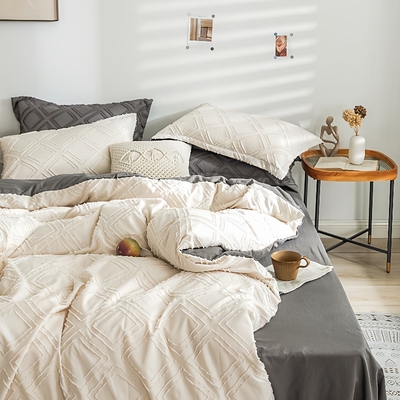 cotton quilt duvet cover pillow cases bed sheets set 四件套