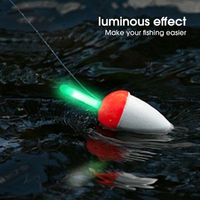 50/100PCS Fireflies Fluorescent Lightstick Light Fishing Flo