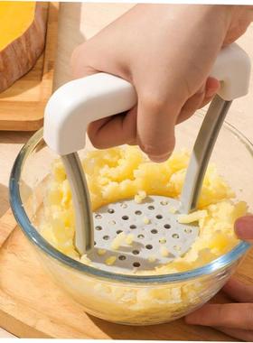 Stainless steel mashed potato masher household kitchen tools
