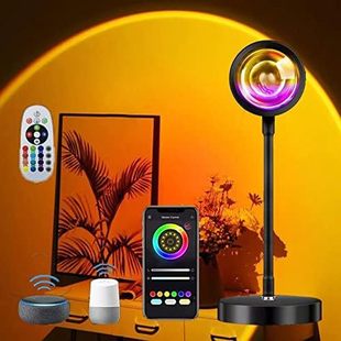 Sunset Lamp Rainbow Projector Night Light Led Desk Lamp 1