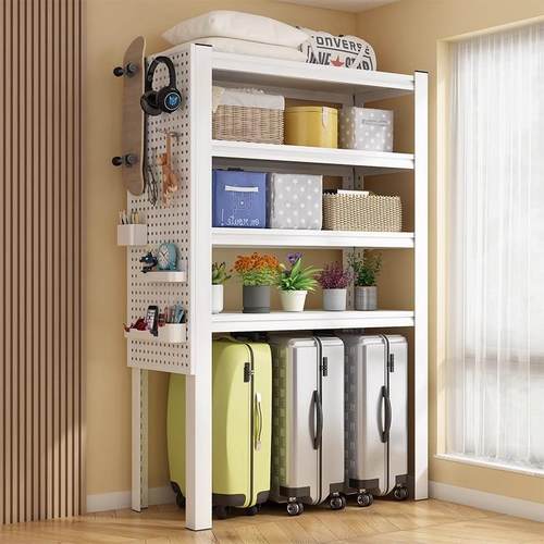 Underfloor luggage storage rack, home storage rack, balcony
