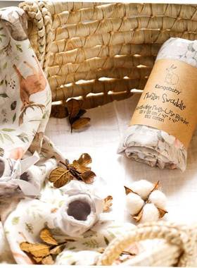 Muslin Swaddle Blanket Newborn Bath Towel Multi Designs