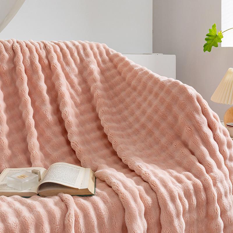 High weight sofa cover blanket coral fleece blanket