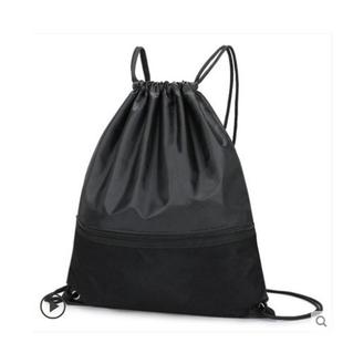 waterproof light folding fitness draw string bag bag