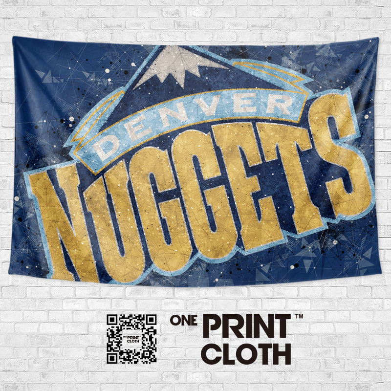 挂布丹佛掘金队Nuggets篮球海报