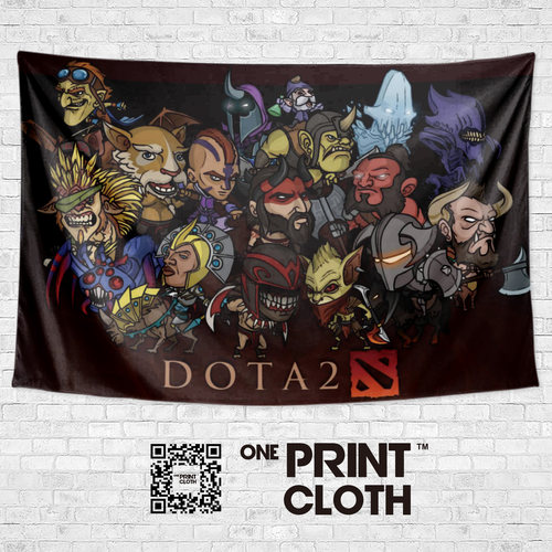 DOTA2刀塔2游戏周边宿舍挂布