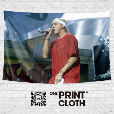 埃米纳姆应援周边写真背景墙布毯