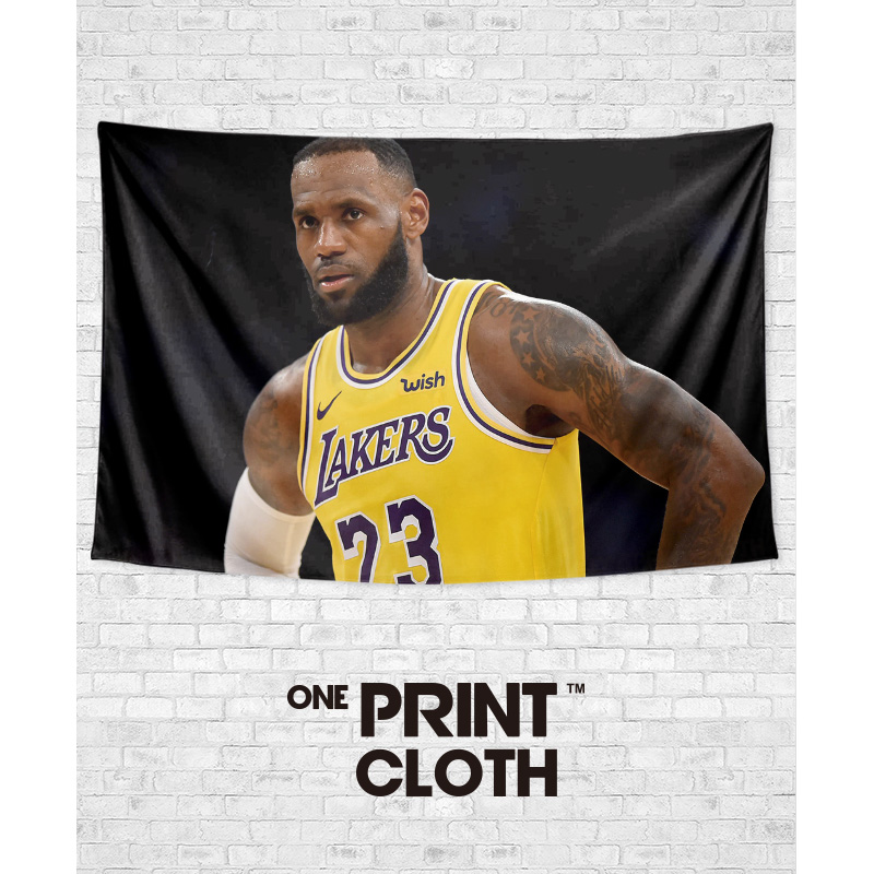 挂布挂毯海报小皇帝勒布朗詹姆斯