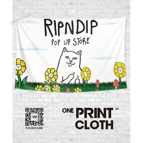 RIPNDIP中指猫Nermal潮牌