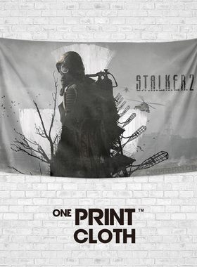STALKER潜行者2游戏周边卧室宿舍定制装饰背景布海报挂毯挂画挂布