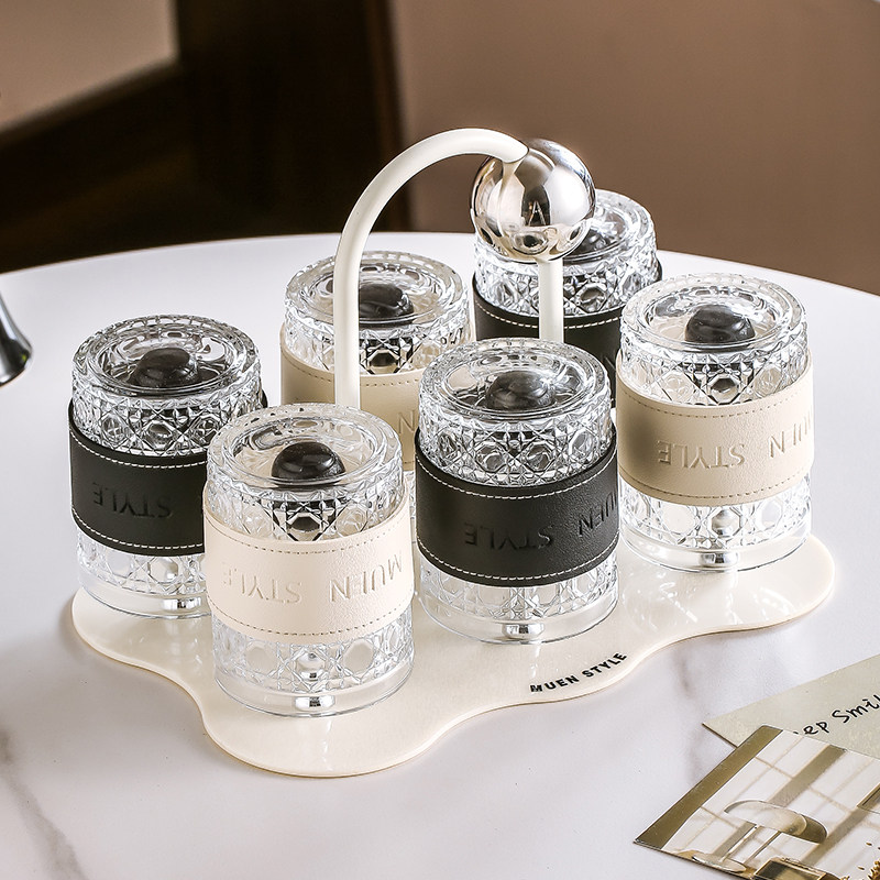 轻奢高颜值玻璃水具杯子套装冷水壶高级感水杯家用客厅喝水杯茶杯