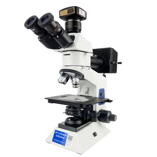 Gaopin金相显微镜2000倍三目电子相机专业USB3.0接电脑测量拍照科研分析同步高清CCD工业GP-L200-900C