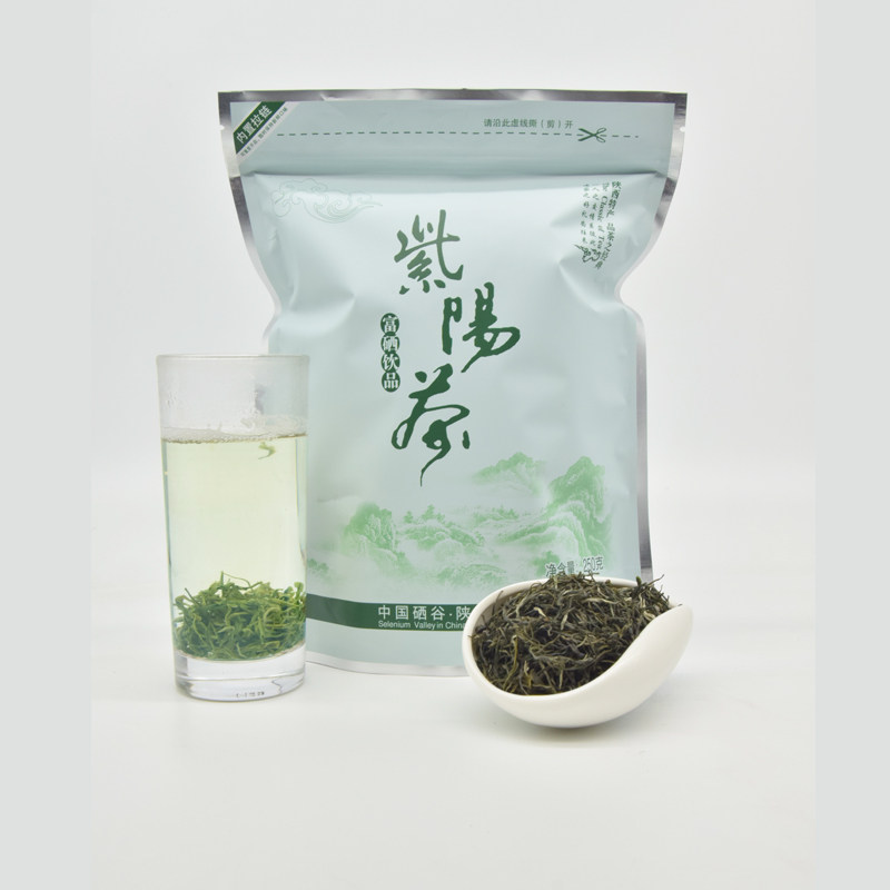 产自紫阳县富硒源地高山绿茶