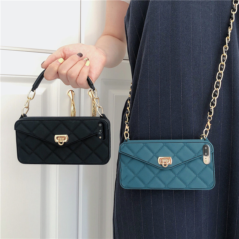 硅胶插卡苹果小香风15