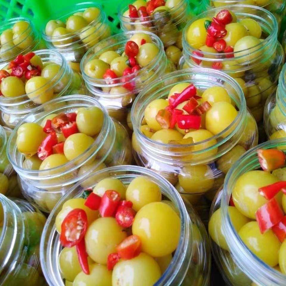 广西酸野腌制李子水果酸甜爽脆孕妇水果青李现货珍珠三华李